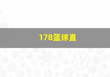 178篮球直