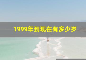 1999年到现在有多少岁