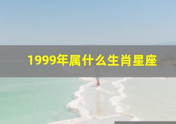 1999年属什么生肖星座