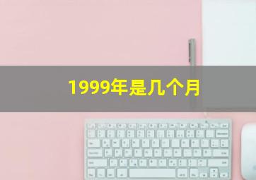 1999年是几个月