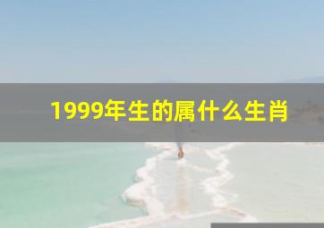 1999年生的属什么生肖