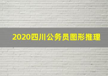 2020四川公务员图形推理