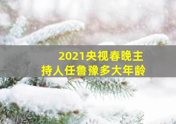 2021央视春晚主持人任鲁豫多大年龄