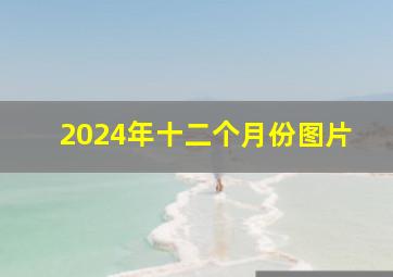 2024年十二个月份图片