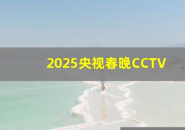 2025央视春晚CCTV