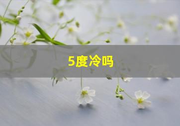 5度冷吗