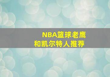 NBA篮球老鹰和凯尔特人推荐