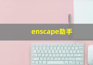 enscape助手