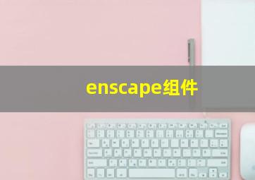 enscape组件