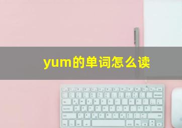 yum的单词怎么读