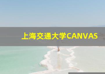 上海交通大学CANVAS