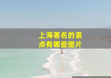 上海著名的景点有哪些图片