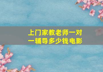 上门家教老师一对一辅导多少钱电影