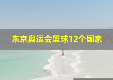 东京奥运会篮球12个国家