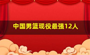 中国男篮现役最强12人