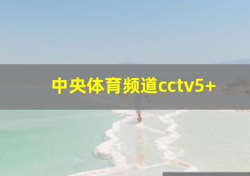 中央体育频道cctv5+