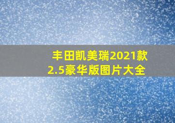 丰田凯美瑞2021款2.5豪华版图片大全