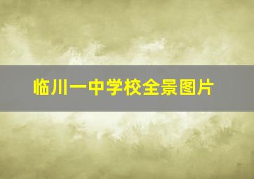 临川一中学校全景图片