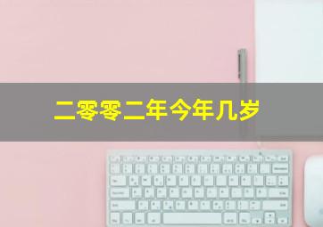 二零零二年今年几岁