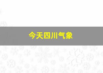 今天四川气象