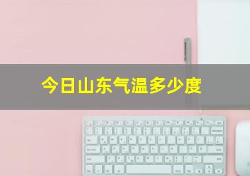 今日山东气温多少度