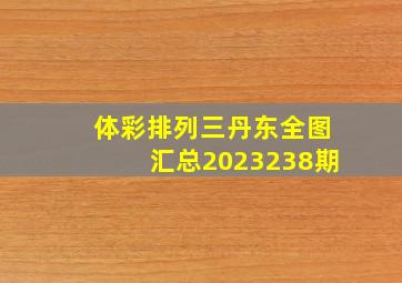 体彩排列三丹东全图汇总2023238期