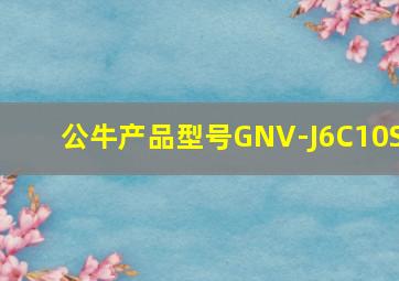 公牛产品型号GNV-J6C10S