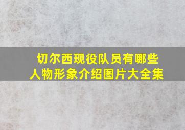 切尔西现役队员有哪些人物形象介绍图片大全集