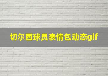 切尔西球员表情包动态gif