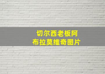 切尔西老板阿布拉莫维奇图片