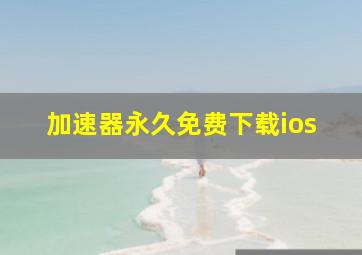 加速器永久免费下载ios