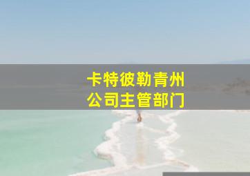 卡特彼勒青州公司主管部门