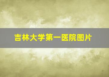 吉林大学第一医院图片