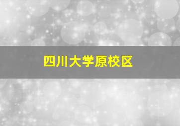 四川大学原校区