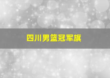 四川男篮冠军旗