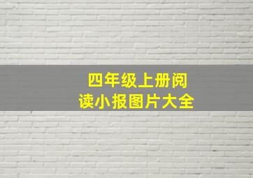 四年级上册阅读小报图片大全