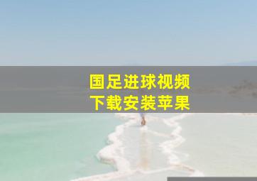 国足进球视频下载安装苹果