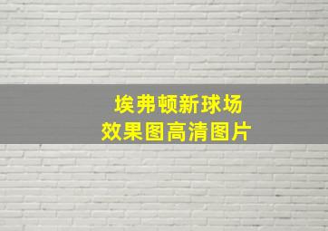 埃弗顿新球场效果图高清图片