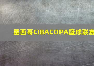 墨西哥CIBACOPA篮球联赛