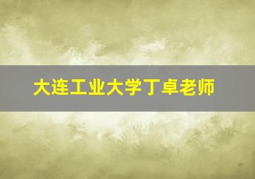 大连工业大学丁卓老师