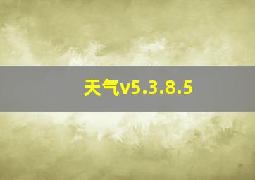 天气v5.3.8.5