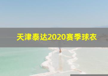 天津泰达2020赛季球衣