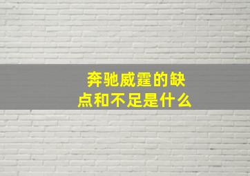 奔驰威霆的缺点和不足是什么