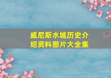 威尼斯水城历史介绍资料图片大全集