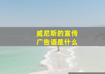 威尼斯的宣传广告语是什么