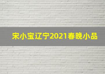 宋小宝辽宁2021春晚小品