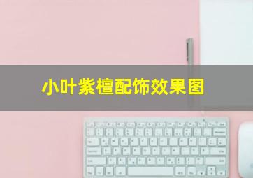 小叶紫檀配饰效果图