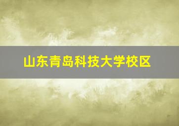 山东青岛科技大学校区