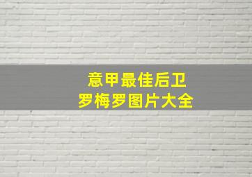 意甲最佳后卫罗梅罗图片大全