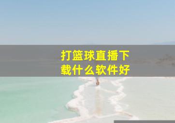 打篮球直播下载什么软件好